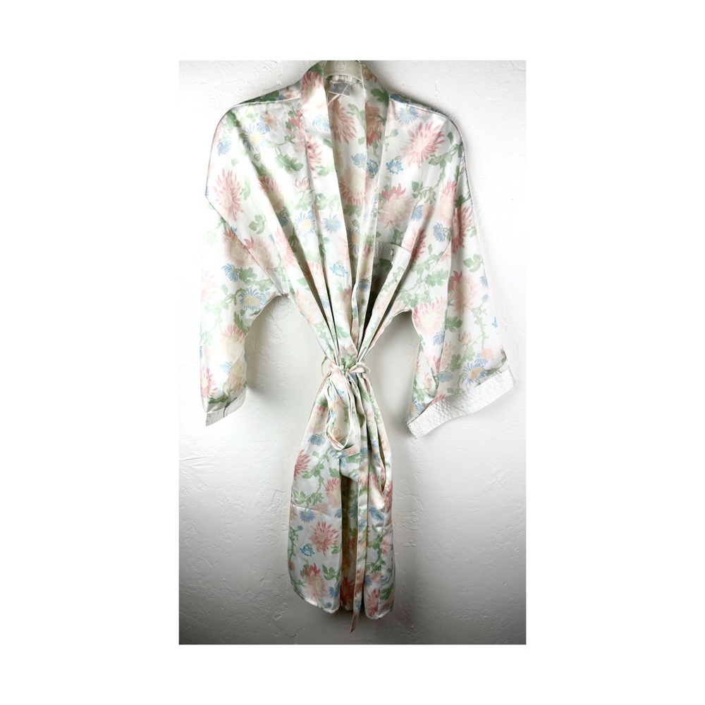 Joy Vintage Robe Size S Intimates Sleepwear Floral Pockets